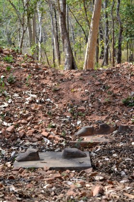 The feet of the disputed statue were left behind when it was taken from the ruins of the Prasat Chen Temple, 80 miles east of Angkor Wat in Cambodia. The other feet belong to a statue now in the Norton Simon Museum in Pasadena, experts say. 
